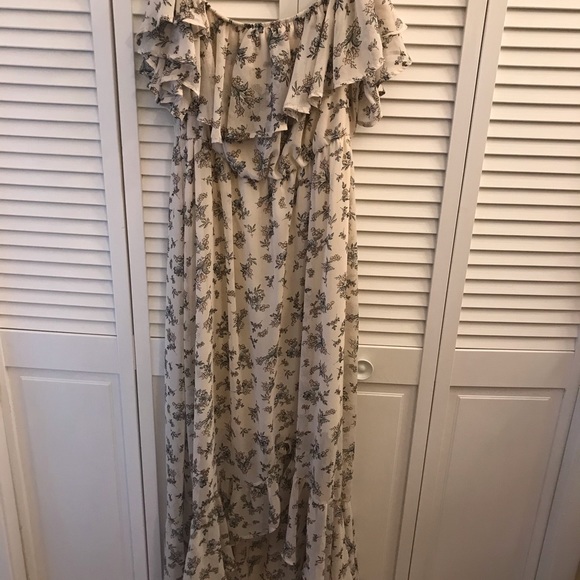 PinkBlush Maternity Dress - High low floral - Picture 2 of 3